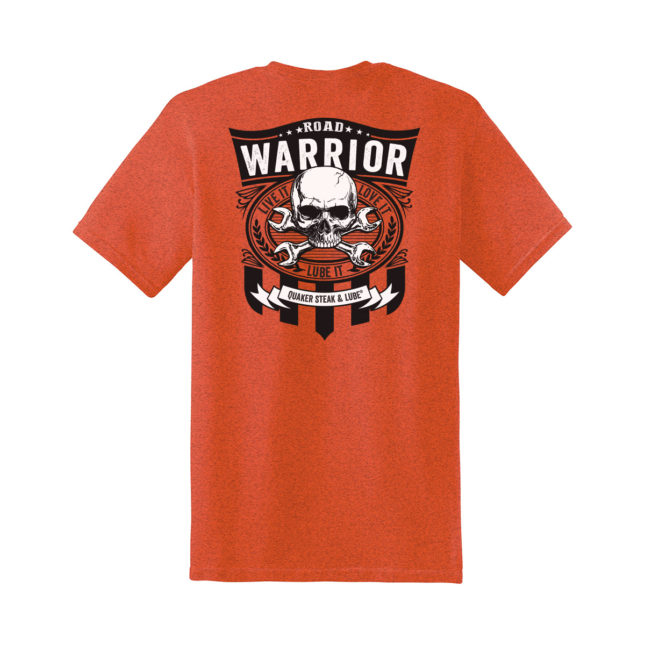 QSL18 Road Warrior Tee g5000 antique orange back 1200